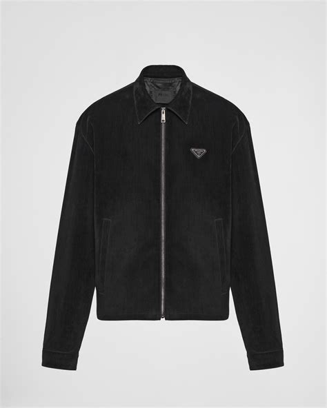 prada velvet jacket mens